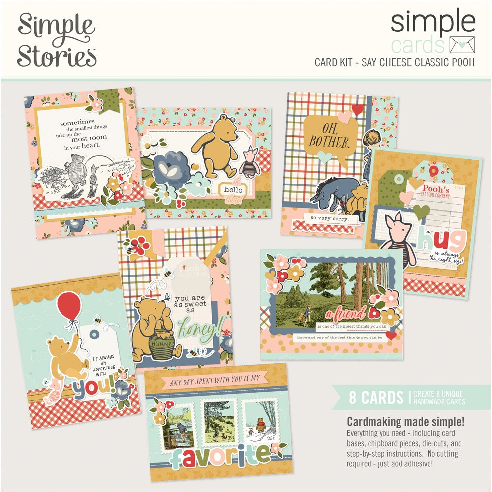 Simple Stories Simple Cards Card Kit-Say Cheese Classic Pooh