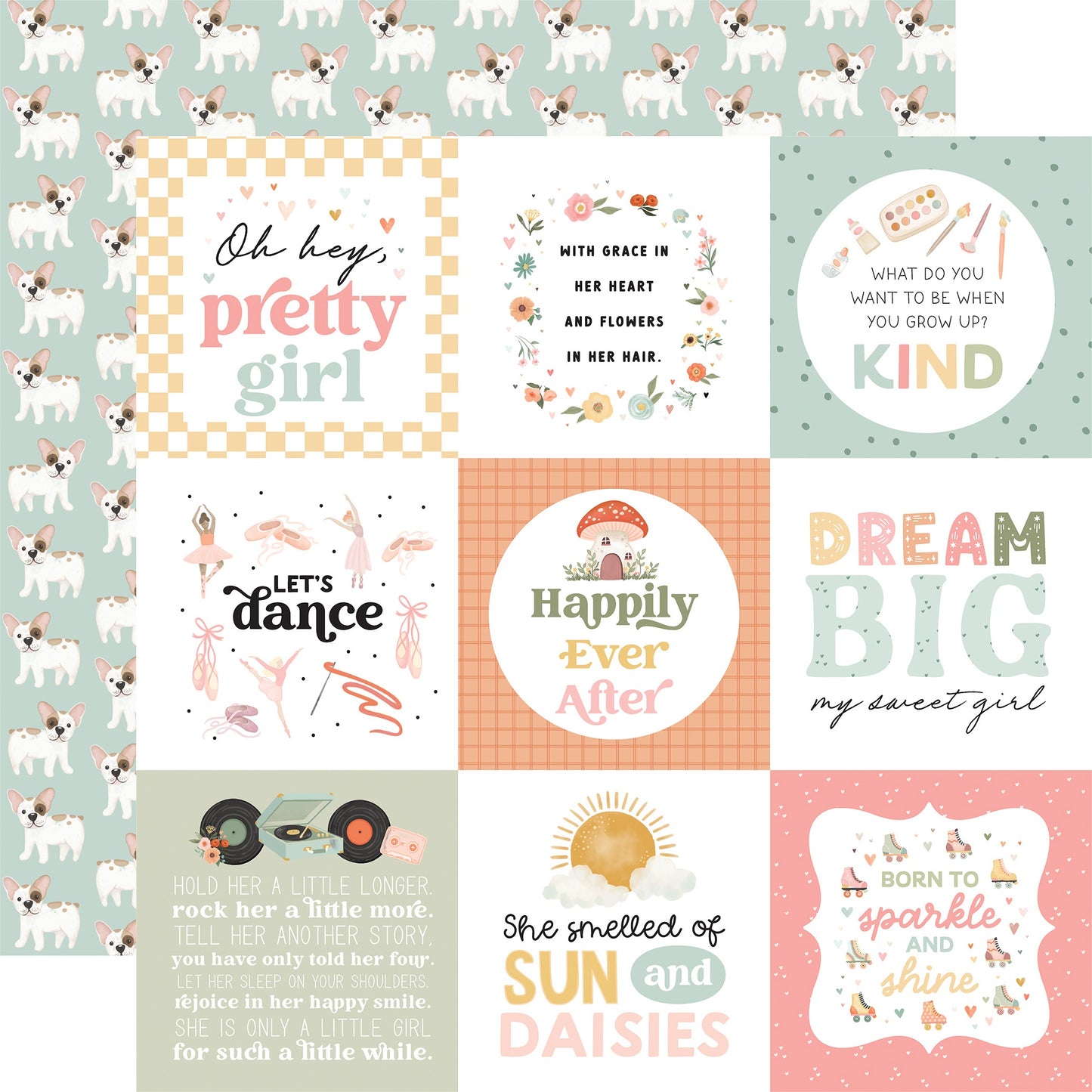 Thats My Girl Double-Sided Cardstock 12"X12"-Select Style