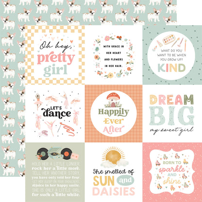 Thats My Girl Double-Sided Cardstock 12"X12"-Select Style