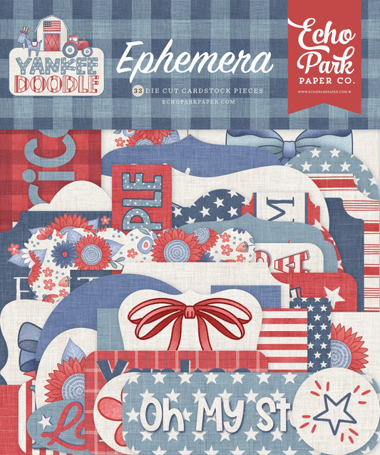 Echo Park Ephemera-Icons, Yankee Doodle