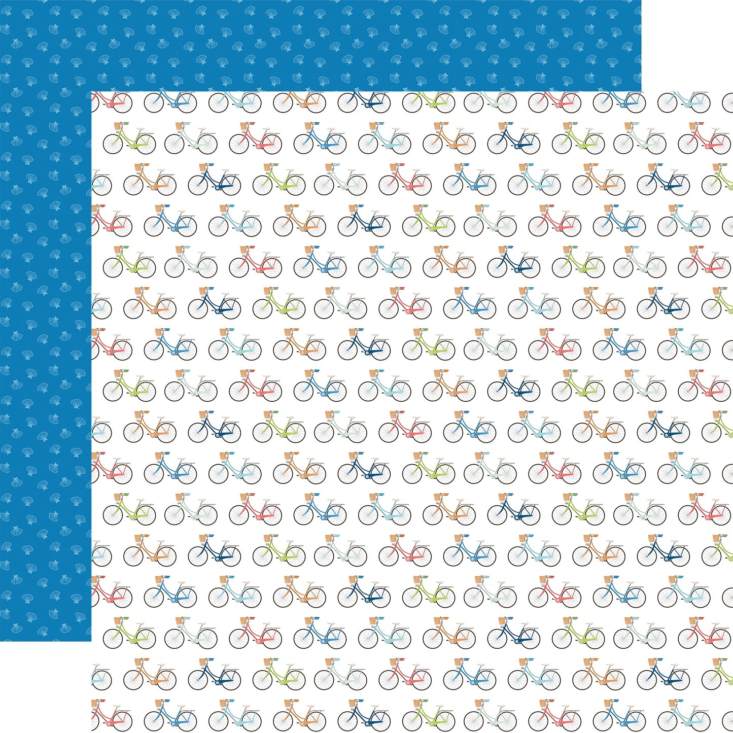 Beach Town Double-Sided Cardstock 12"X12"- Select Style