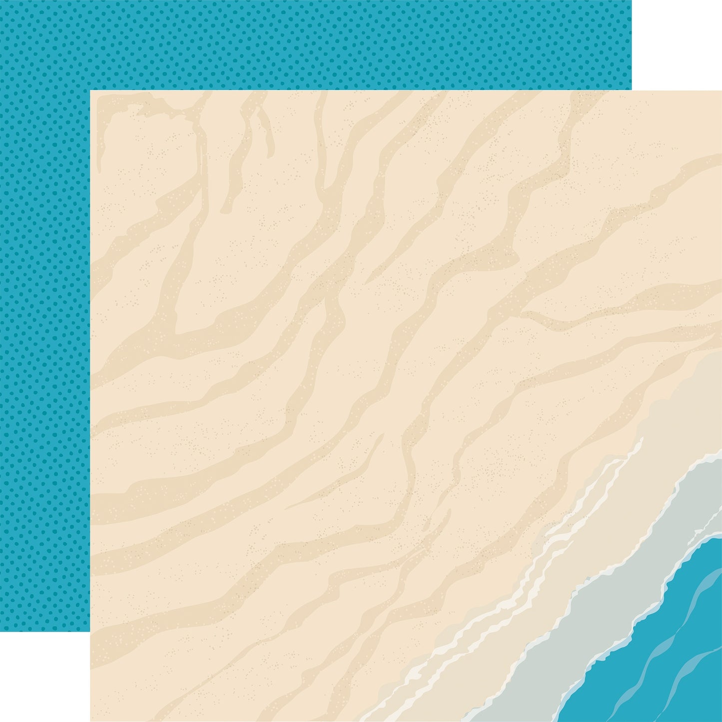 Beach Town Double-Sided Cardstock 12"X12"- Select Style