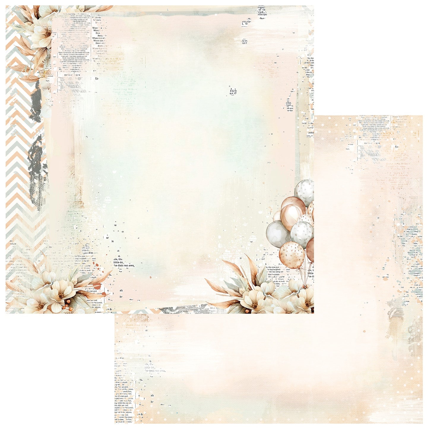 Little Celebrations Double-Sided Cardstock 12"X12"-Select Style