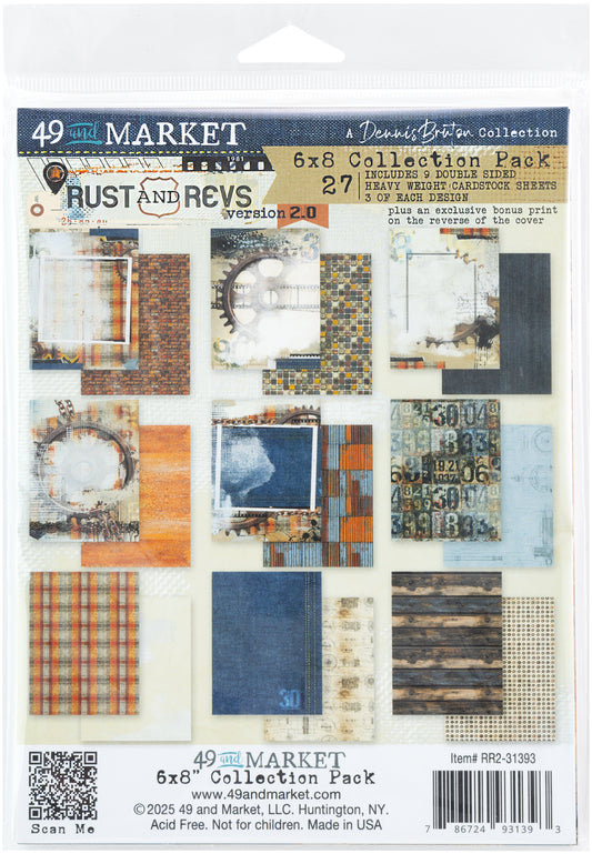 49 And Market Collection Pack 6"X8"-Rust & Revs 2.0