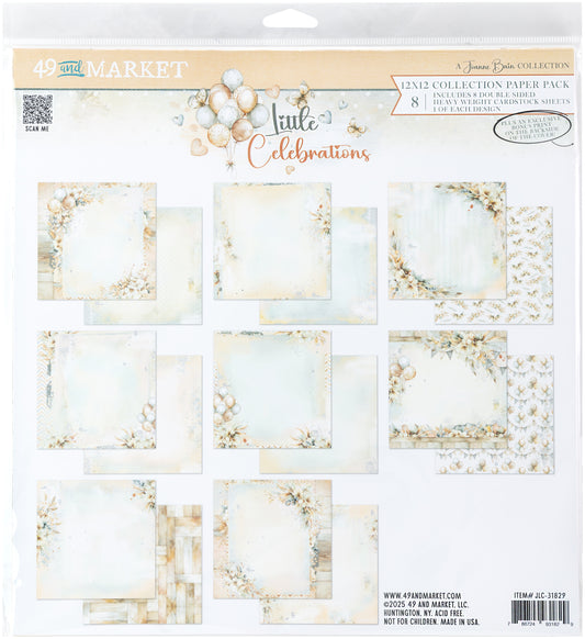 49 And Market Collection Pack 12"X12"-Little Celebrations
