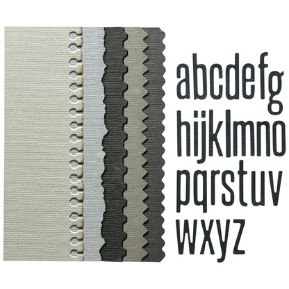 Sizzix Thinlits Die Set 24/Pkg by Tim Holtz-Vault Edges