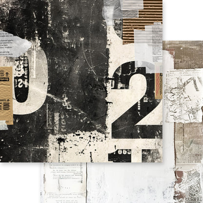 Memory Place Collection Pack 12"X12"-Industrial Chic