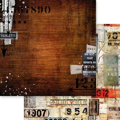 Memory Place Collection Pack 12"X12"-Industrial Chic