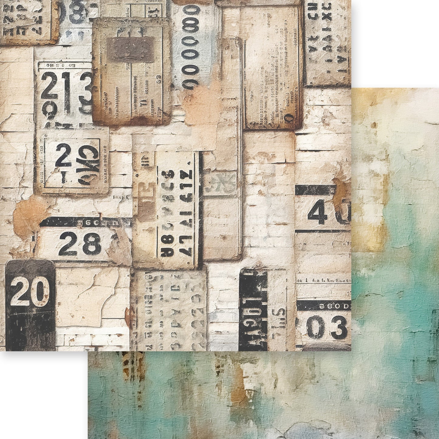 Memory Place Collection Pack 12"X12"-Industrial Chic