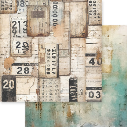 Memory Place Collection Pack 12"X12"-Industrial Chic