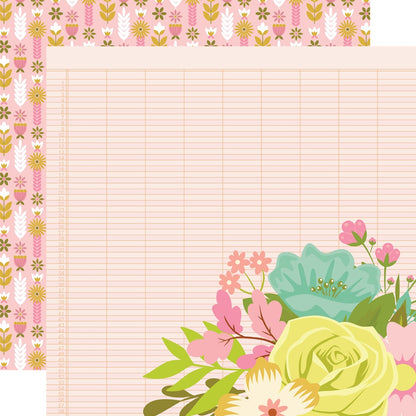 Tea Garden Double-Sided Cardstock 12"X12"-Select Style