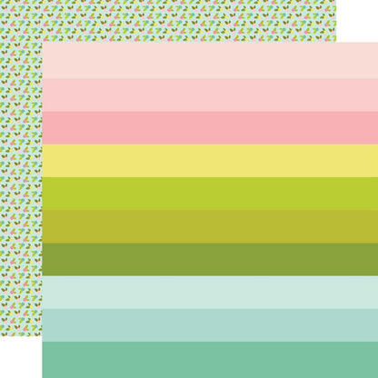 Tea Garden Double-Sided Cardstock 12"X12"-Select Style