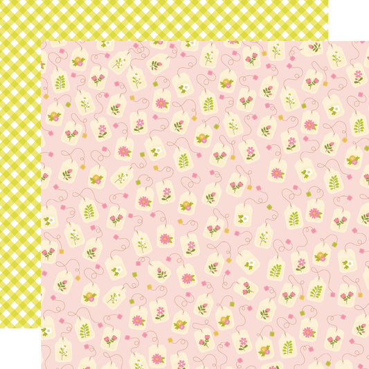 Tea Garden Double-Sided Cardstock 12"X12"-Select Style