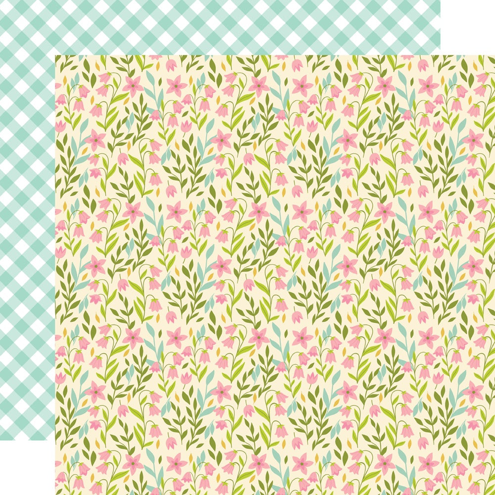 Tea Garden Double-Sided Cardstock 12"X12"-Select Style