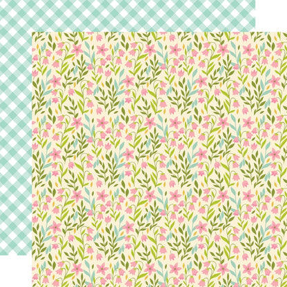 Tea Garden Double-Sided Cardstock 12"X12"-Select Style