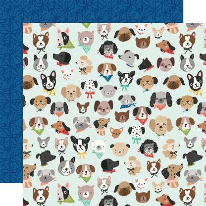 Fur Baby Dog Double-Sided Cardstock 12"X12"-