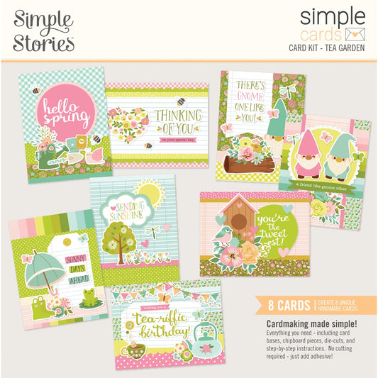 Simple Stories Simple Cards Card Kit-Tea Garden