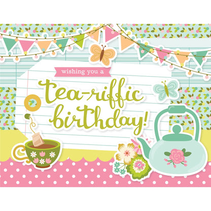 Simple Stories Simple Cards Card Kit-Tea Garden