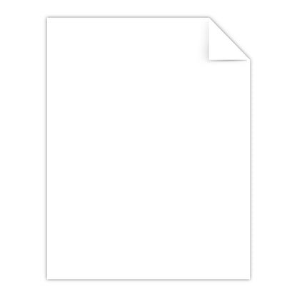Neenah 80lb Classic Crest Cardstock 8.5"X11" 250/Pkg-Solar White, Smooth