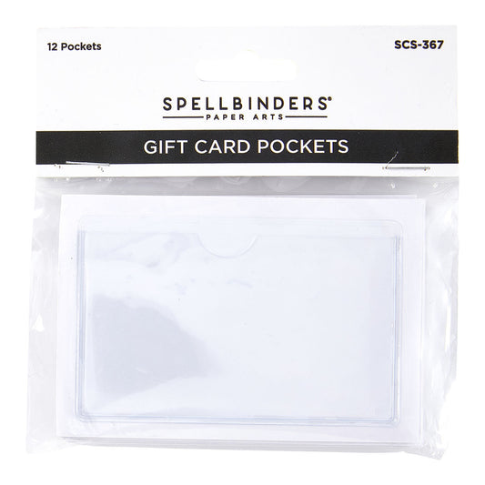 Spellbinders Adhesive Gift Card Pockets-Pockets