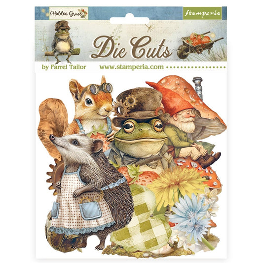 Stamperia Die-Cuts-Hidden Grove