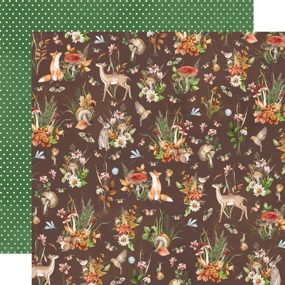 Simple Vintage Woodlands Double-Sided Cardstock 12"X12"