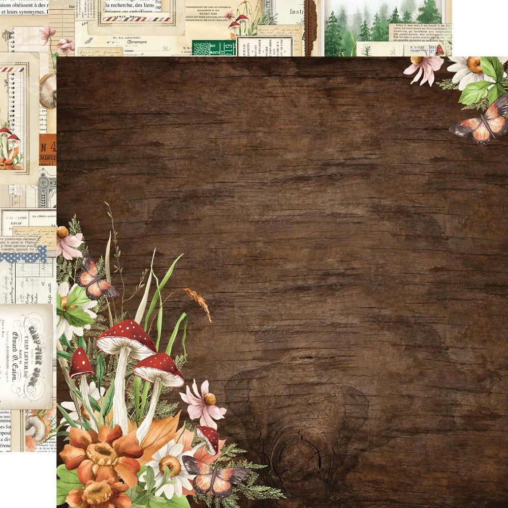 Simple Vintage Woodlands Double-Sided Cardstock 12"X12"