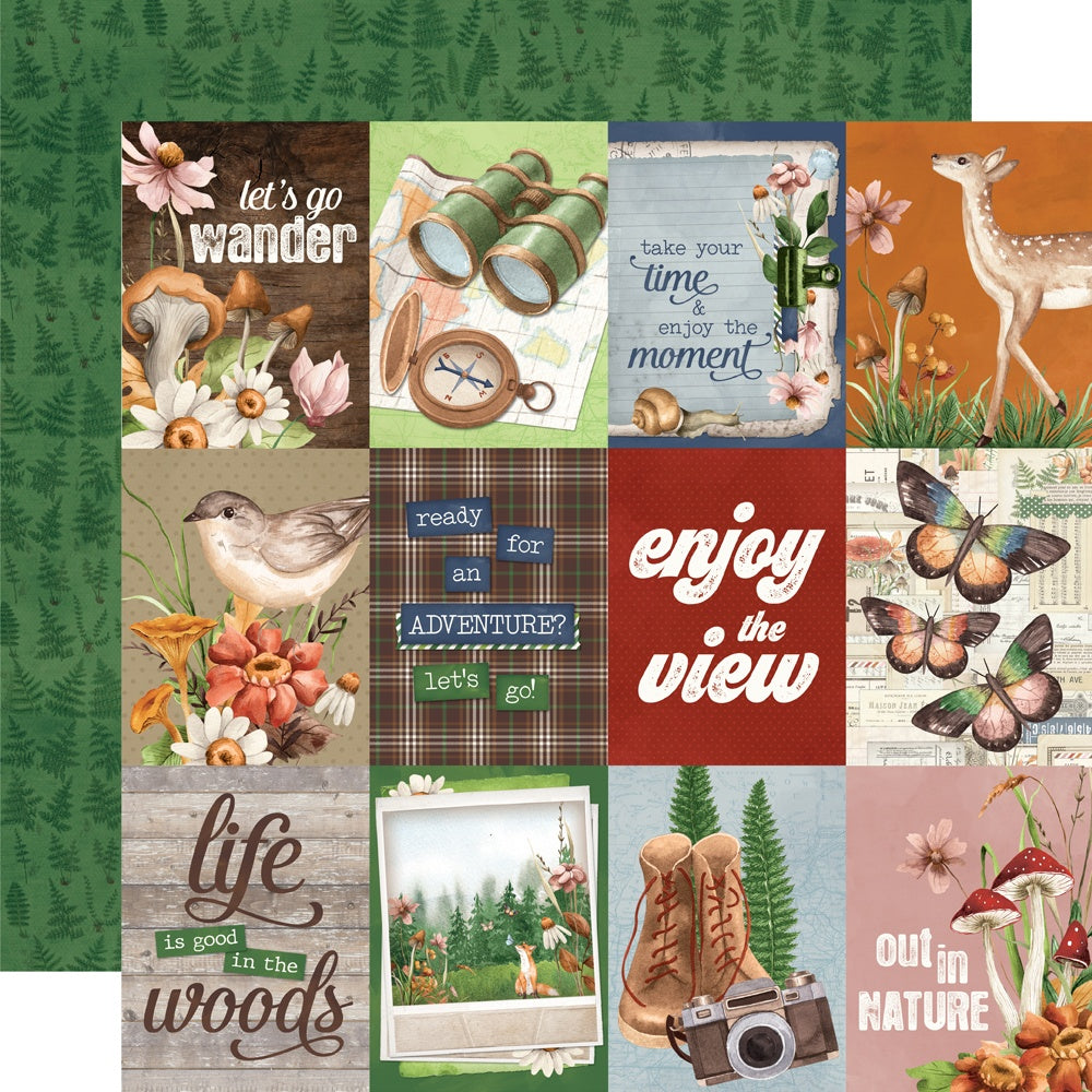 Simple Vintage Woodlands Double-Sided Cardstock 12"X12"