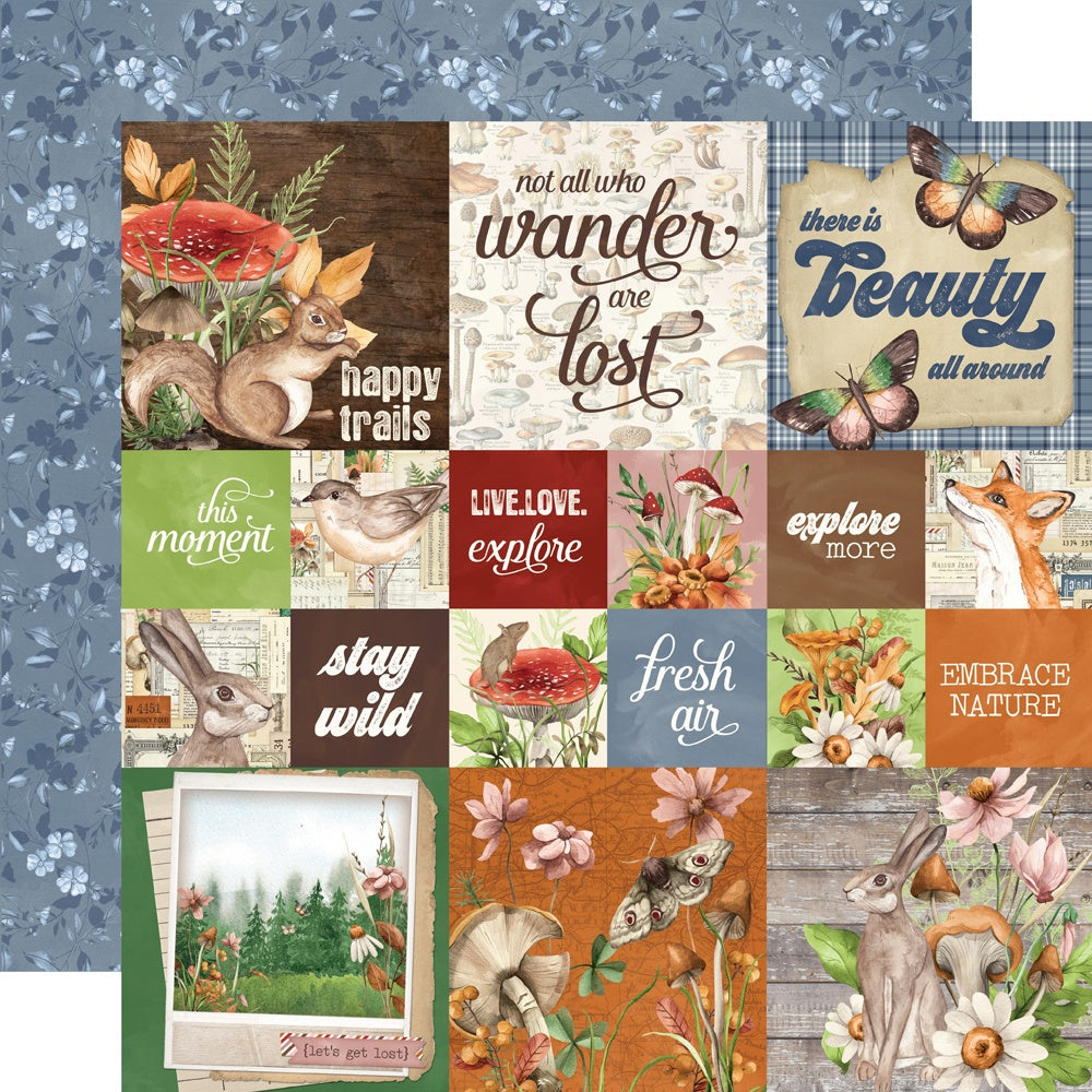 Simple Vintage Woodlands Double-Sided Cardstock 12"X12"