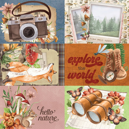 Simple Vintage Woodlands Double-Sided Cardstock 12"X12"