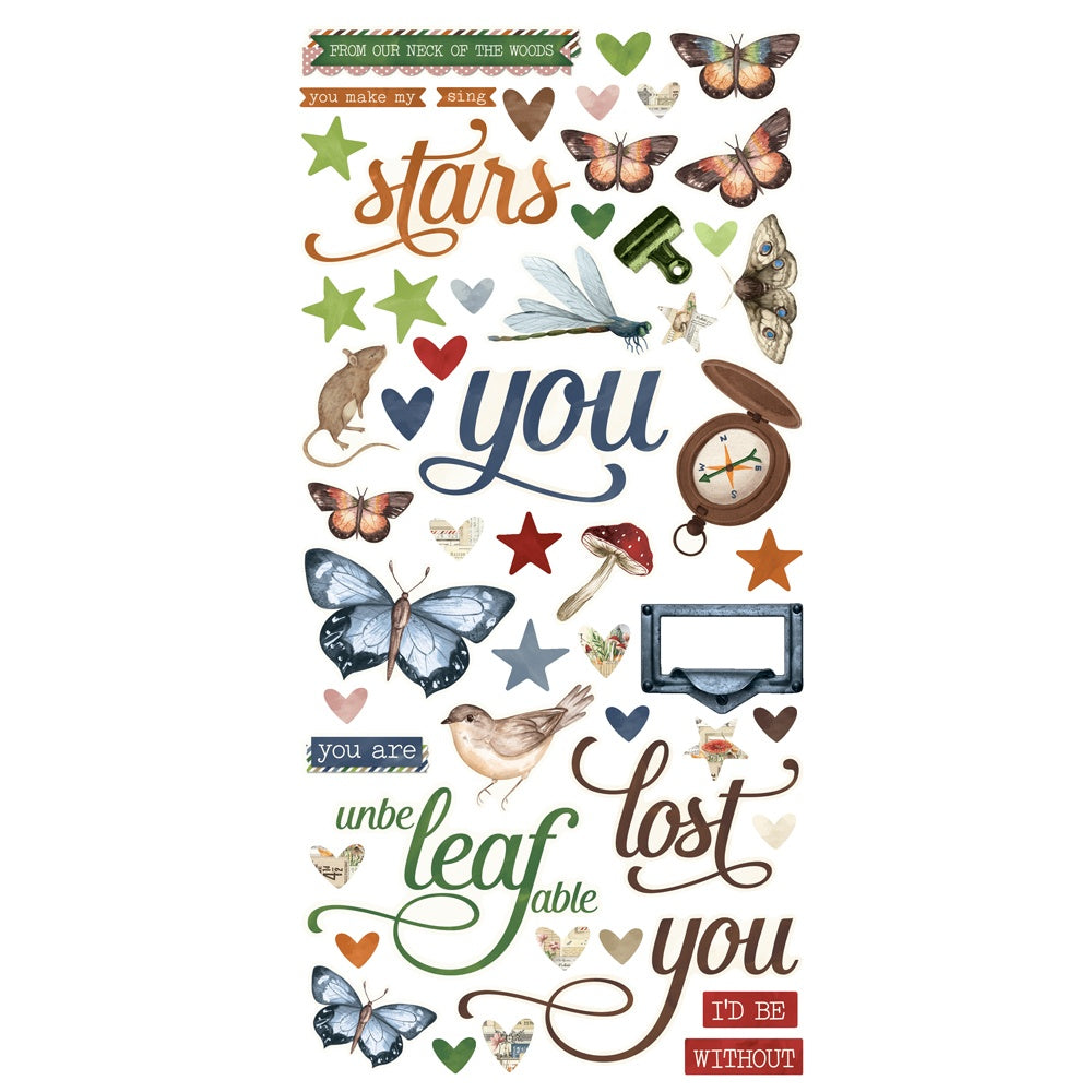 Simple Stories Simple Cards Card Kit-Simple Vintage Woodlands