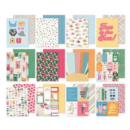 Simple Stories Double-Sided Paper Pad 6"X8" 24/Pkg-Sunny Days