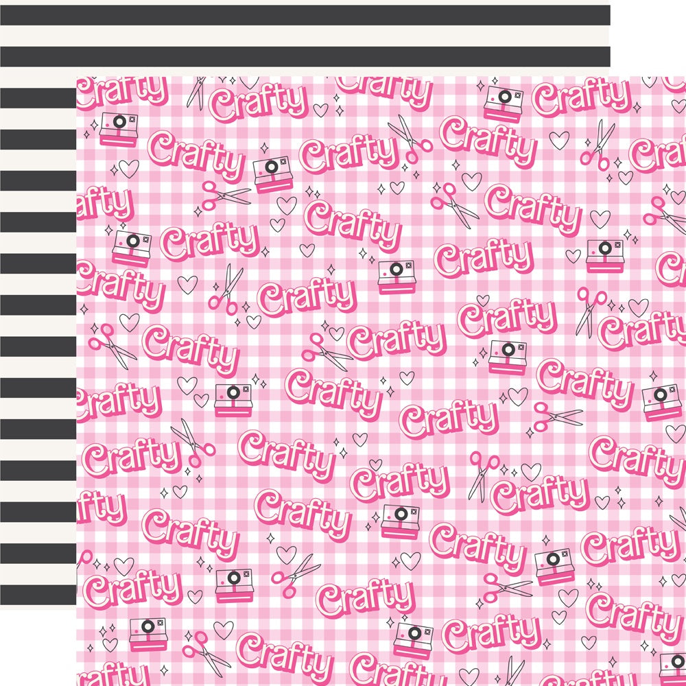 Simple Stories Crafty Babe Double-Sided Cardstock 12"X12"-