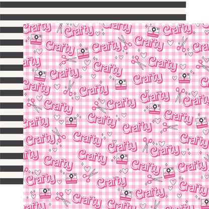 Simple Stories Crafty Babe Double-Sided Cardstock 12"X12"-