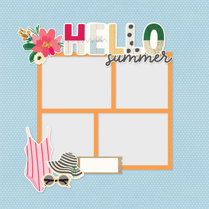 Simple Stories Simple Page Pieces-Sunny Days