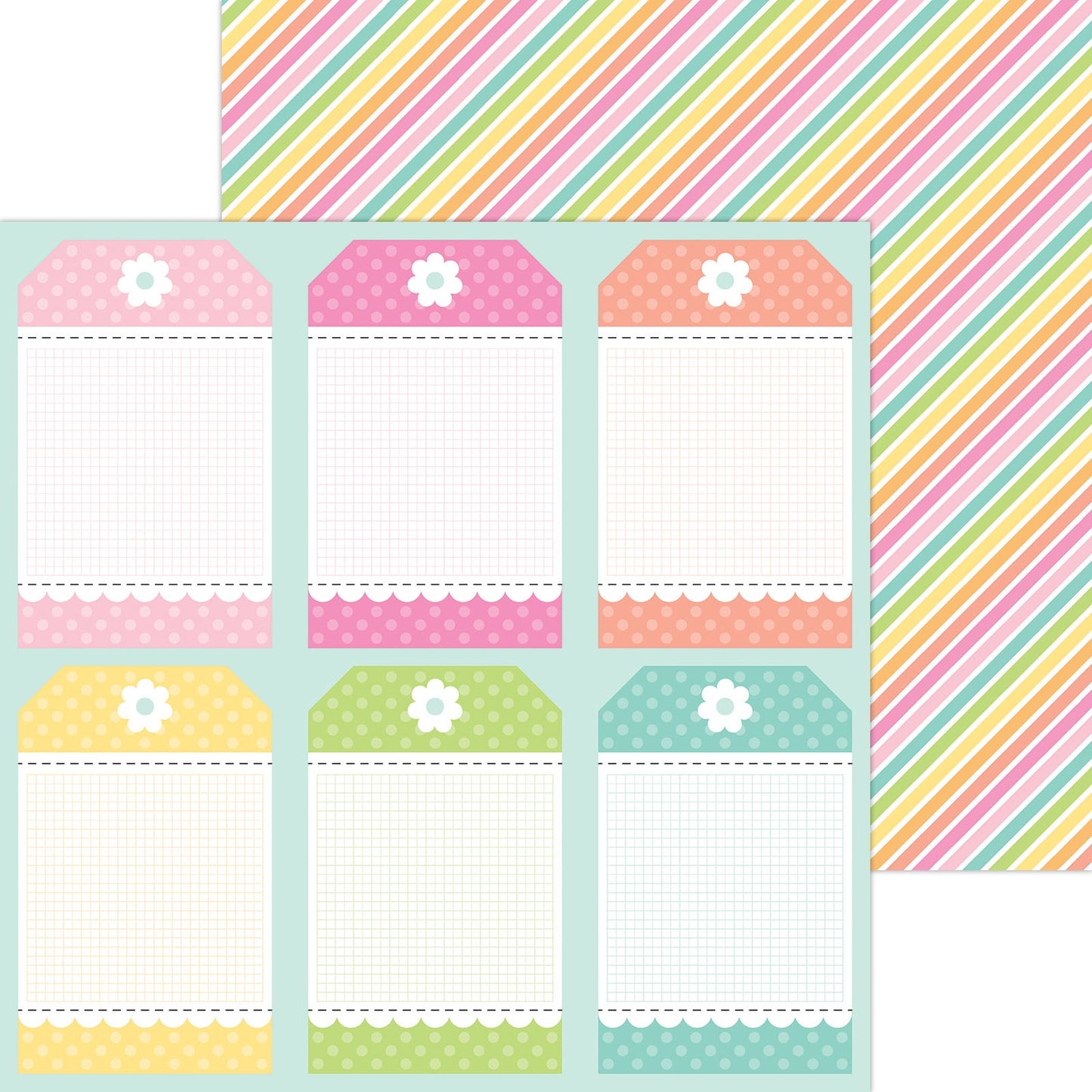 Butterfly Kisses Double-Sided Cardstock 12"X12"- Select Style