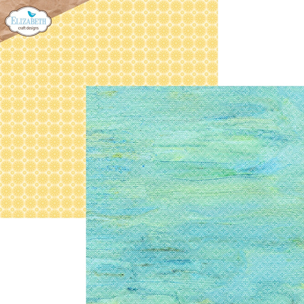 Elizabeth Craft Double-Sided Cardstock Pack 12"X12"-Colorful Collective, Sunny Days