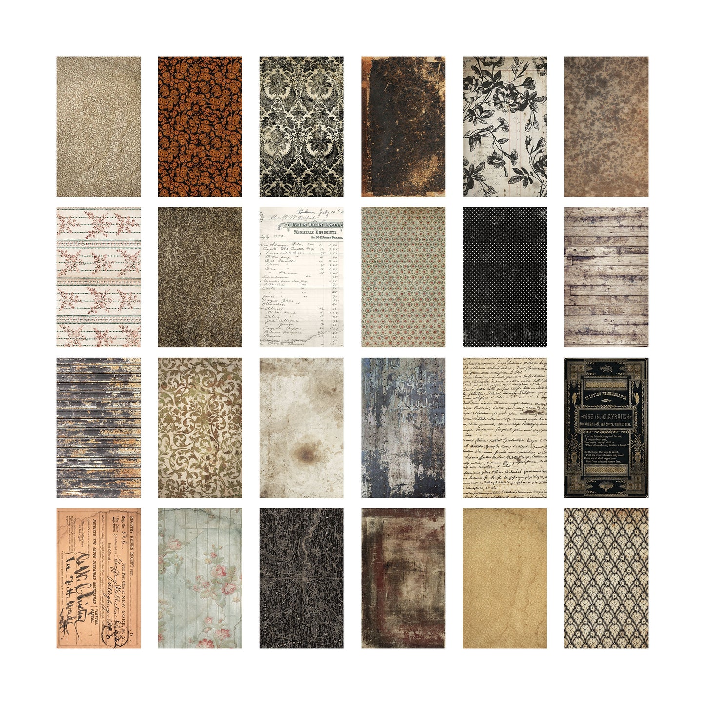 Idea-Ology Backdrops Double-Sided Cardstock 6"X10" 24/Pkg-Halloween