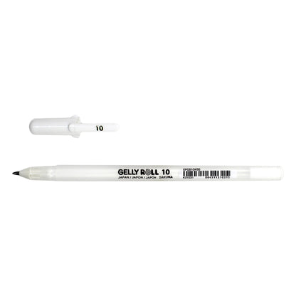 Sakura Gelly Roll Bold Point Pen Open Stock-White