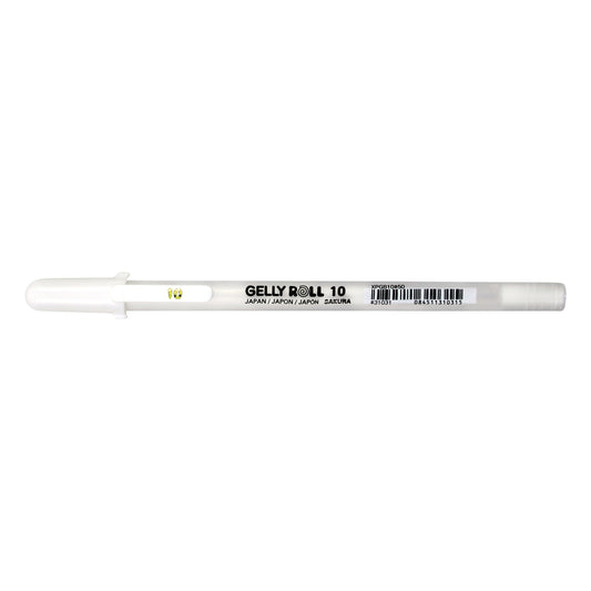 Sakura Gelly Roll Bold Point Pen Open Stock-White
