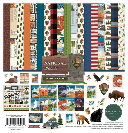 Carta Bella Collection Kit 12"X12"-National Parks