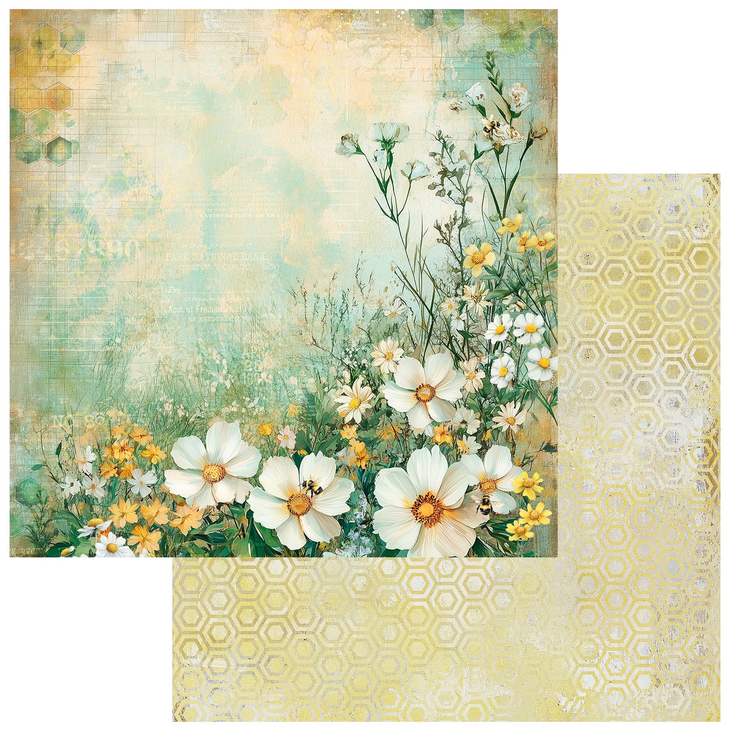 Botanical Buzz Double-Sided Cardstock 12"X12"-Select Style
