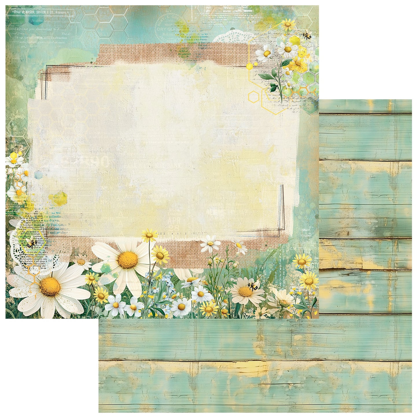 Botanical Buzz Double-Sided Cardstock 12"X12"-Select Style