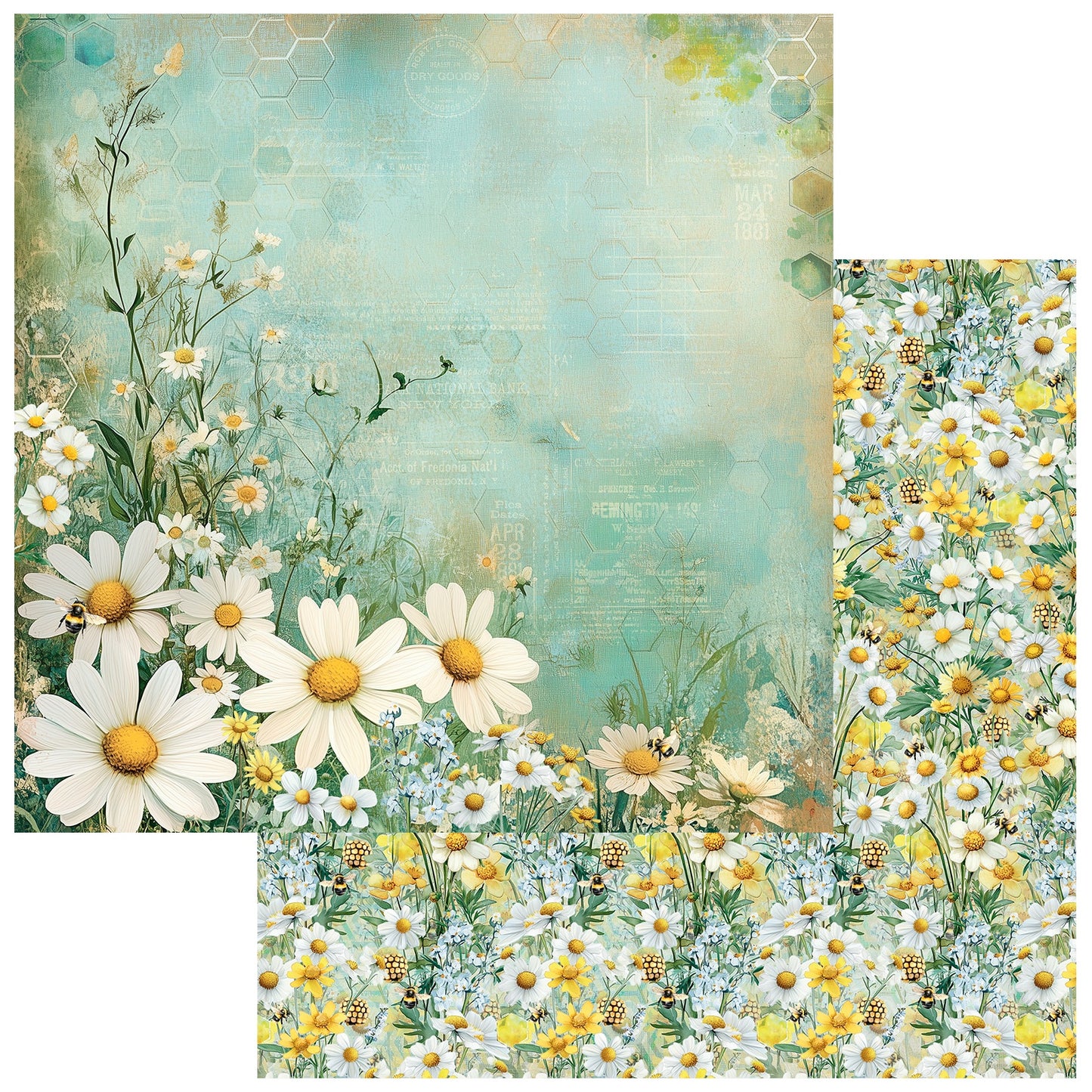 Botanical Buzz Double-Sided Cardstock 12"X12"-Select Style
