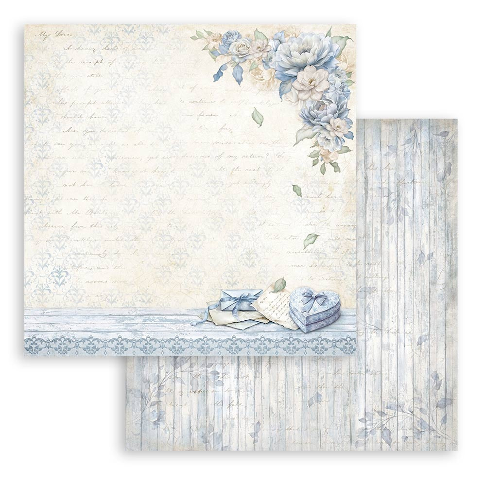Stamperia Double-Sided Paper Pad 8"X8" 10/Pkg-Timeless