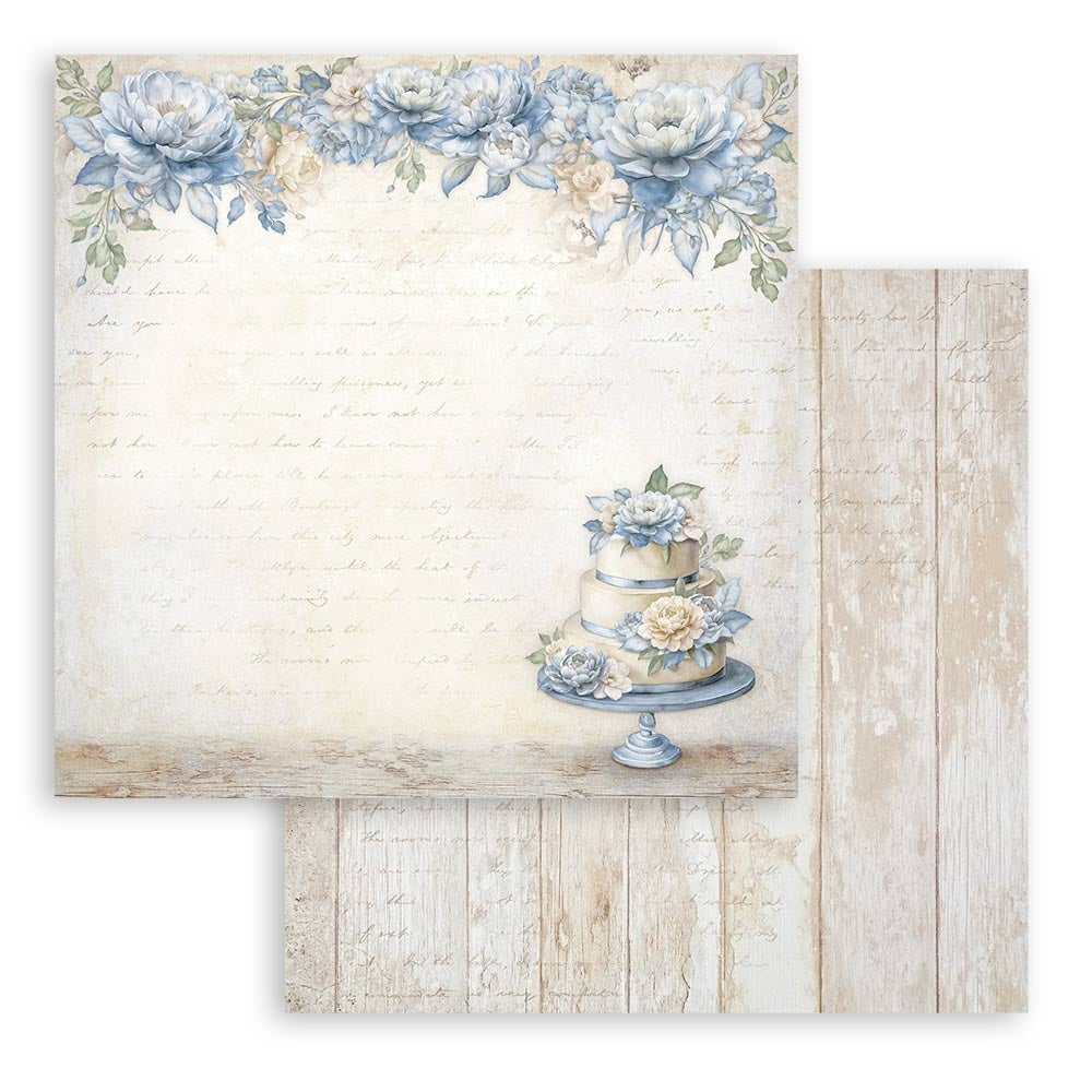 Stamperia Double-Sided Paper Pad 8"X8" 10/Pkg-Timeless