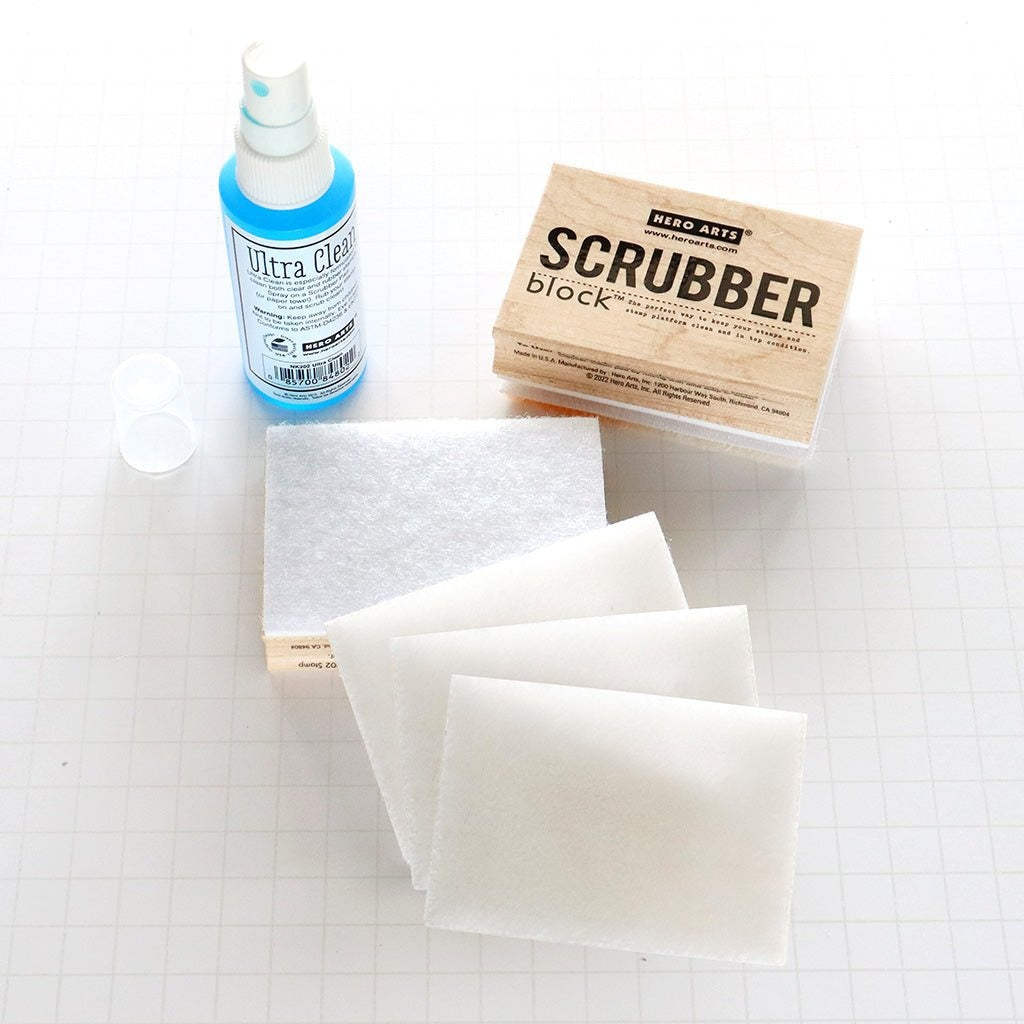Hero Arts Stamp Cleaner Scrubber Block Replacement Pad-3.5"X2.5"X0.5"