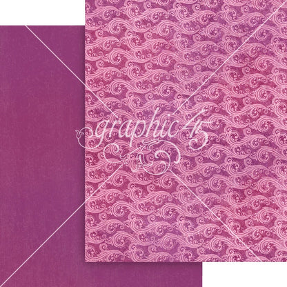 Graphic 45 Patterns & Solids Collection Pack 8.5"X11"-Seas The Day
