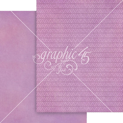 Graphic 45 Patterns & Solids Collection Pack 8.5"X11"-Fairy Boutique