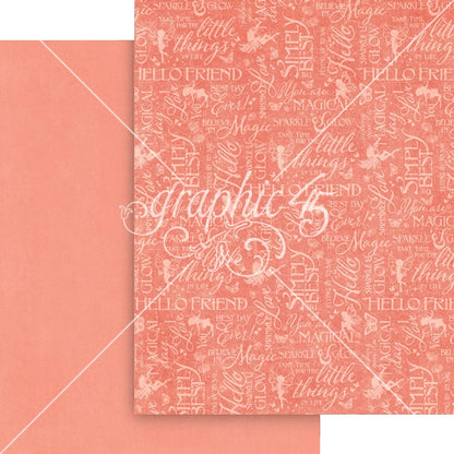 Graphic 45 Patterns & Solids Collection Pack 8.5"X11"-Fairy Boutique